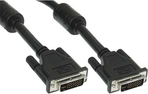 Kabel InLine DVI-I - DVI-I 3m czarny (17793)