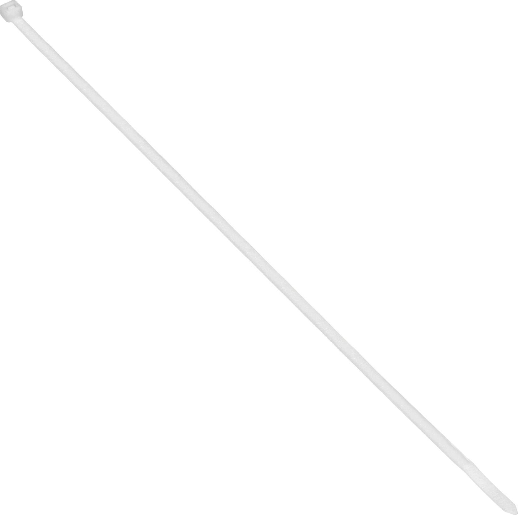 Organizer Orno Opaska kablowa, kolor naturalny, szerokość 7,5mm, długość 500mm, 100 sztuk.