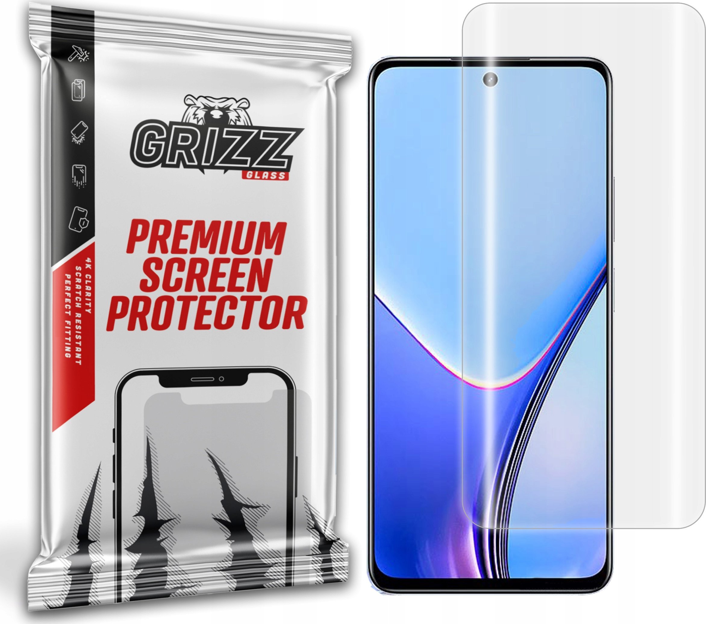 GrizzGlass Folia hydrożelowa GrizzGlass Hydrofilm do Realme V50s