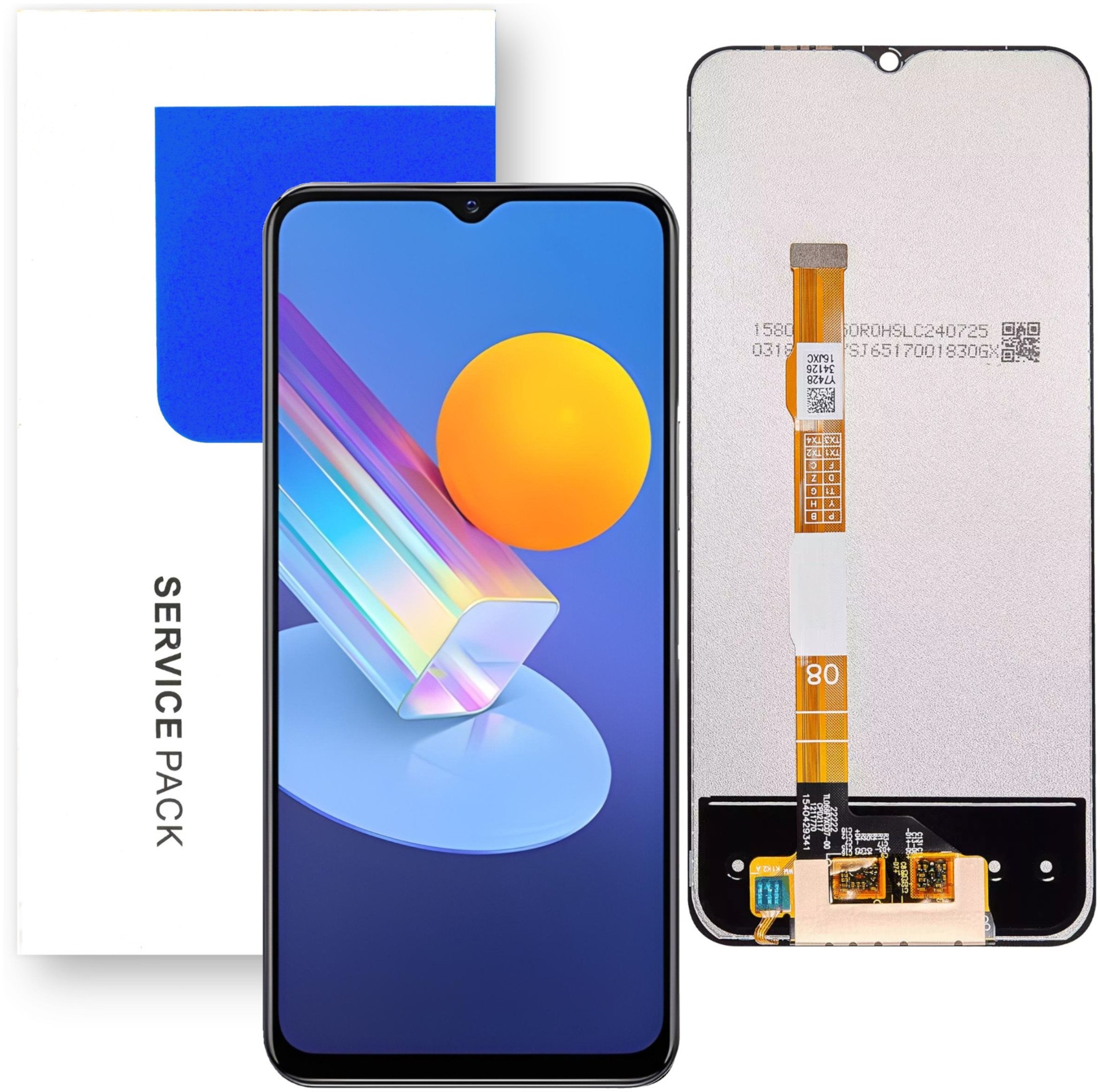 Wyświetlacz do Vivo Y52 5G LCD V2053 Service Pack Ekran Oryginał Mobilepart