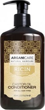 Arganicare Castor Oil Odżywka stymulująca porost włosów 400 ml