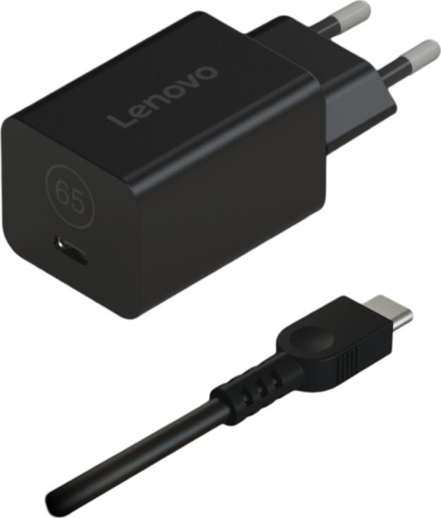 Lenovo 40AWGN65EU adapter zasilający/ inwentor Wewnętrzna Czarny