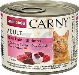 Animonda ANIMONDA Cat Carny Adult smak: indyk i krewetki 12 x 200g