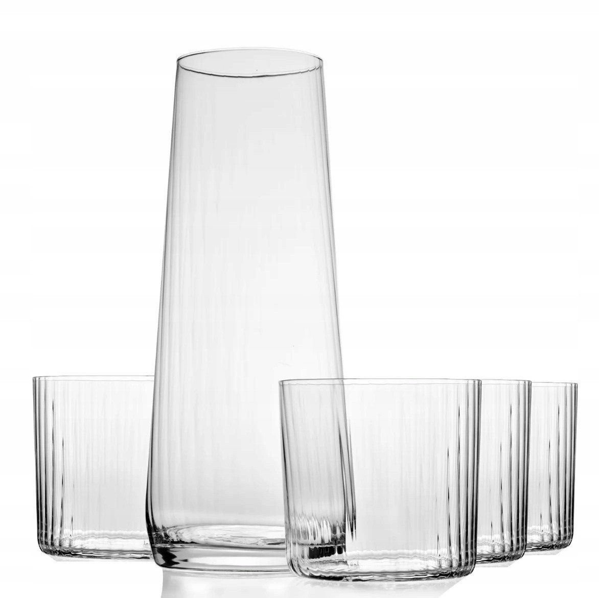 SET TUMBLERS 350ML JUG 1.2L AG LUMI 5PCS