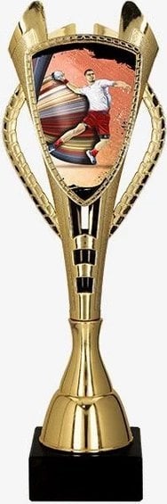 Victoria Sport Puchar plastikowy złoty - PIŁKA RĘCZNA