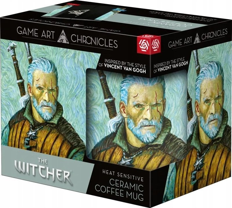 Cenega The Witcher Geralt & Vincent van Gogh miseczka Czarny, Wielobarwny Uniwersalne 1 szt.