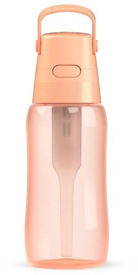 Butelka filtrująca Dafi SOLID 0,5 l peach fuzz barwiona z filtrem