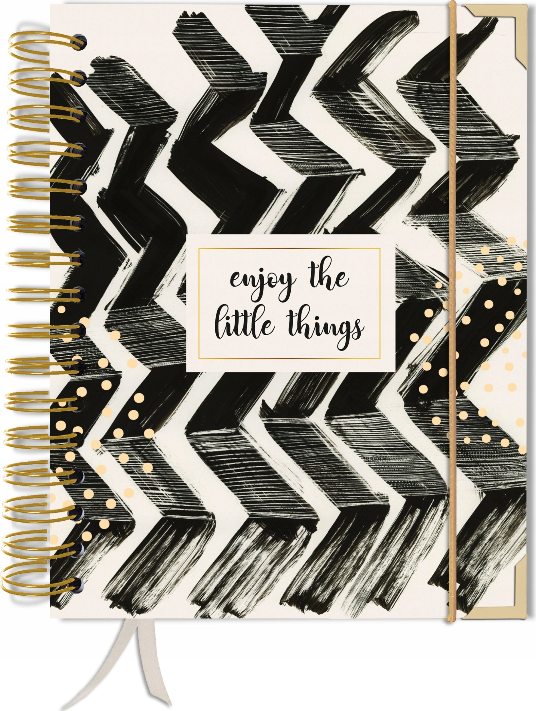 TadaPlanner Bujo bullet 180 stron journal zeszyt A5+ w kropki pamiętnik