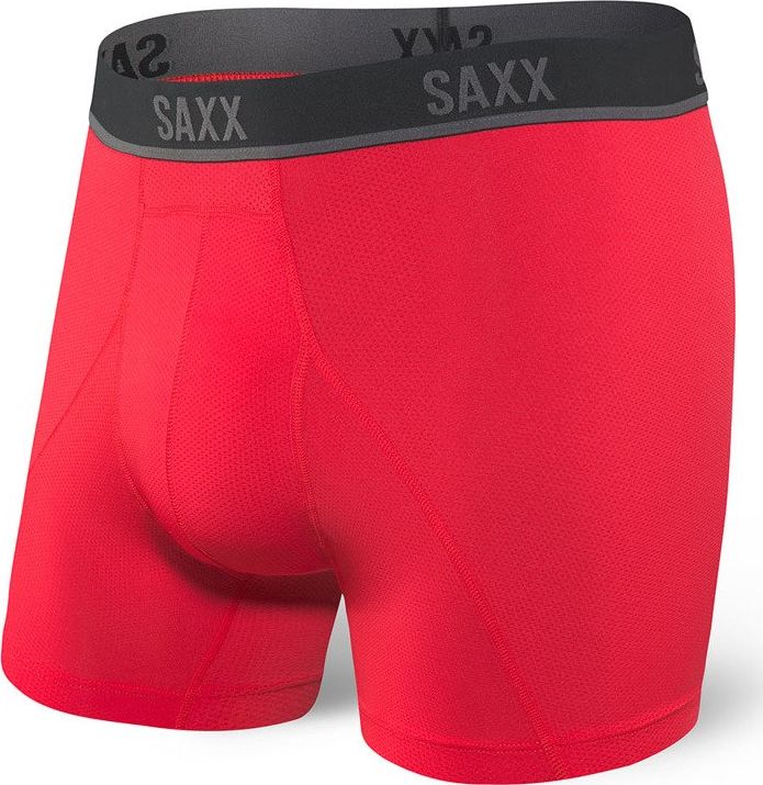 SAXX KINETIC HD BOXER BRIEF RED S