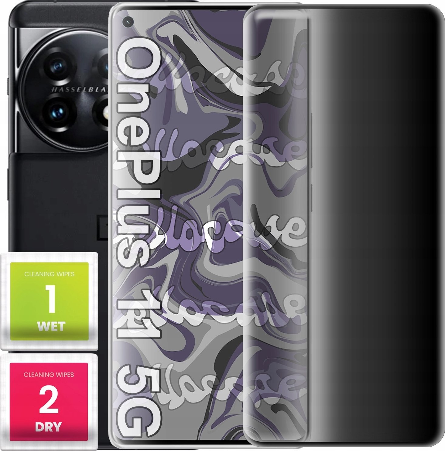 Szkło Hartowane Do OnePlus 11 5G (Curved, Antyszpiegowskie, Ochronne, 9H)