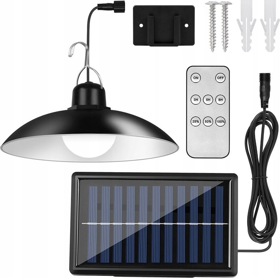 GOTEL Q30E LAMPA SOLARNA WISZĄCA