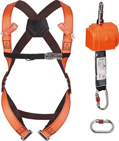 Delta Plus ELARA140 - ZESTAW DO PRACY 'VERTICAL&HORIZONTAL 2,50 M': HAR12+AN102+AM002+1 TORBA S/M/L