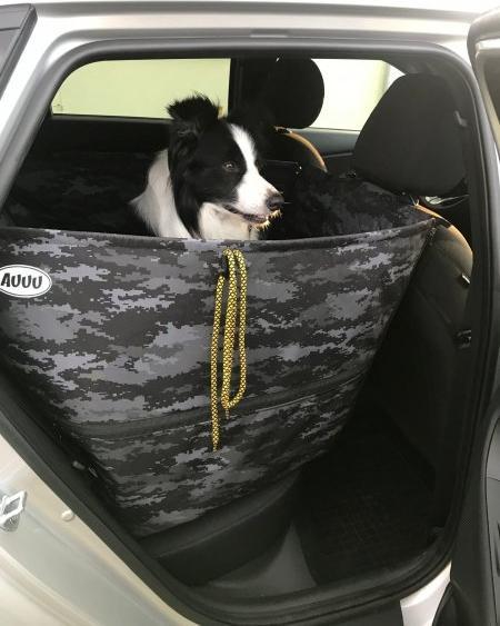 AUUU Pokrowiec tylnej kanapy samochodu PIXELO