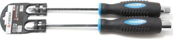Forsage Zestaw śrubokrętów siłowych magnetycznych Profi 2prz.(SL6.5?125mm; PH2?125mm)