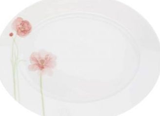 Kahla Owalny Kahla Aronda Fresh Poppy półmisek, 32 cm, mak