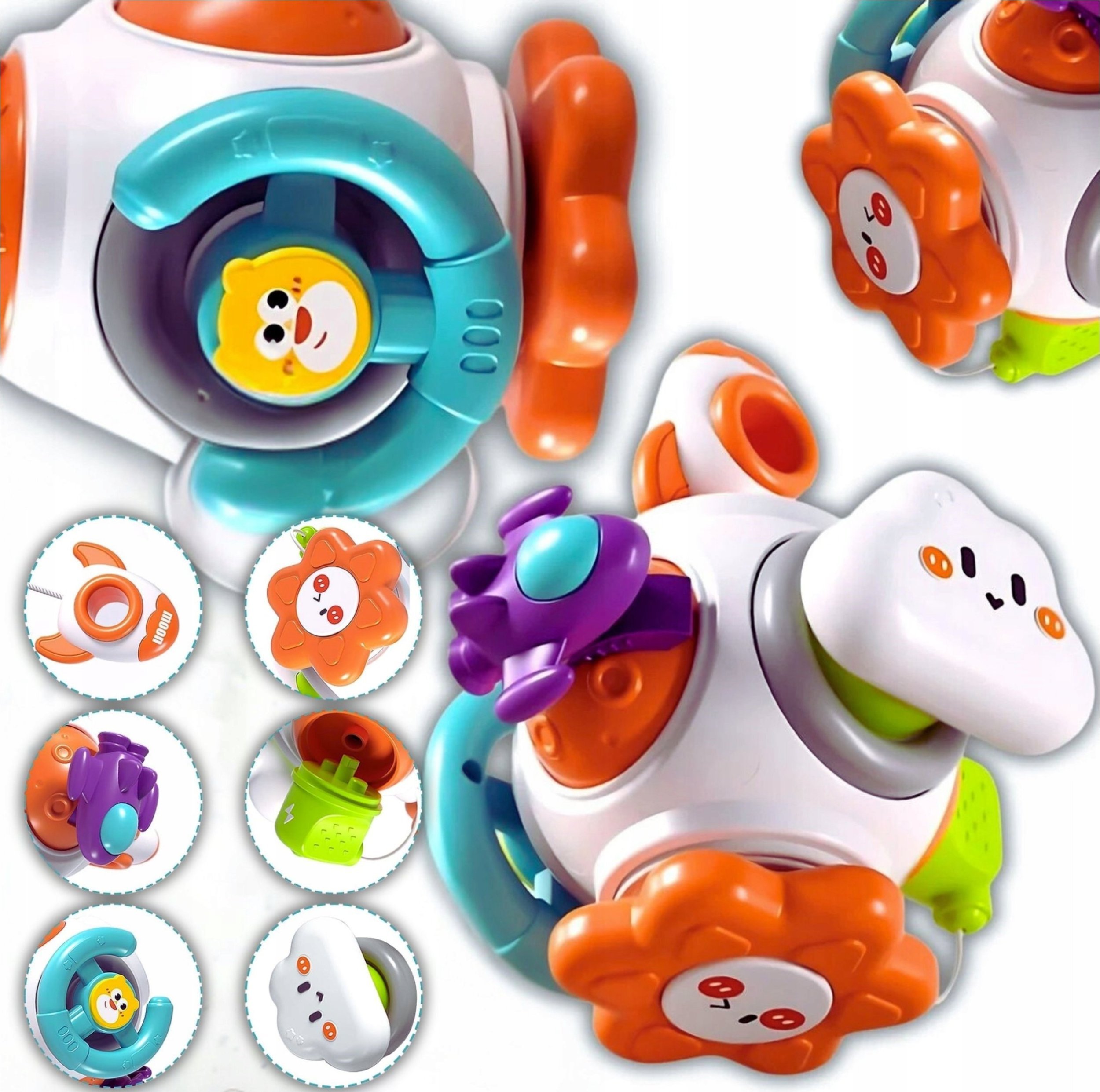 Rakieta sensoryczna kostka 6w1