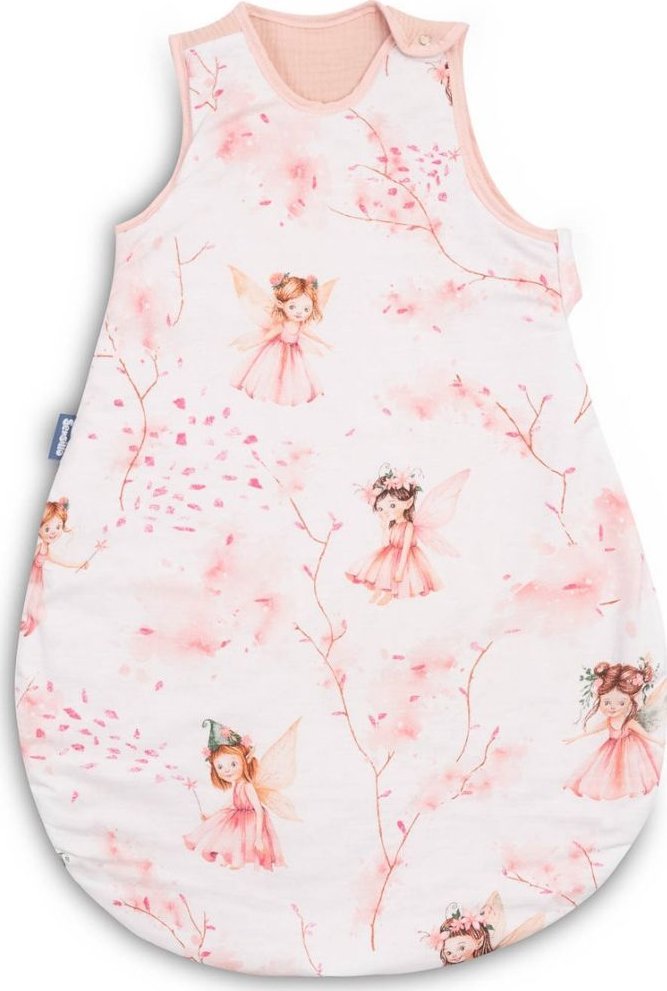 Sensillo ŚPIWOREK DO SPANIA S 45x70 WRÓŻKI RÓŻOWY