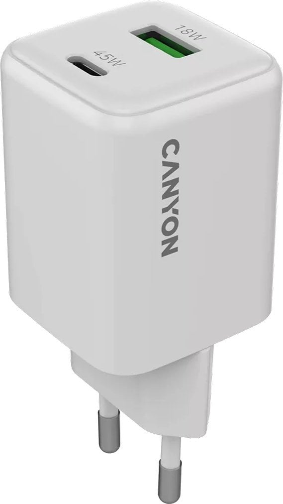 Canyon CU45AC Uniwersalne Biały Prąd przemienny Szybkie ładowanie Wewnętrzna