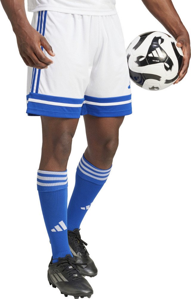 Spodenki męskie adidas Squadra 25 biało-niebieskie JH3409 XL