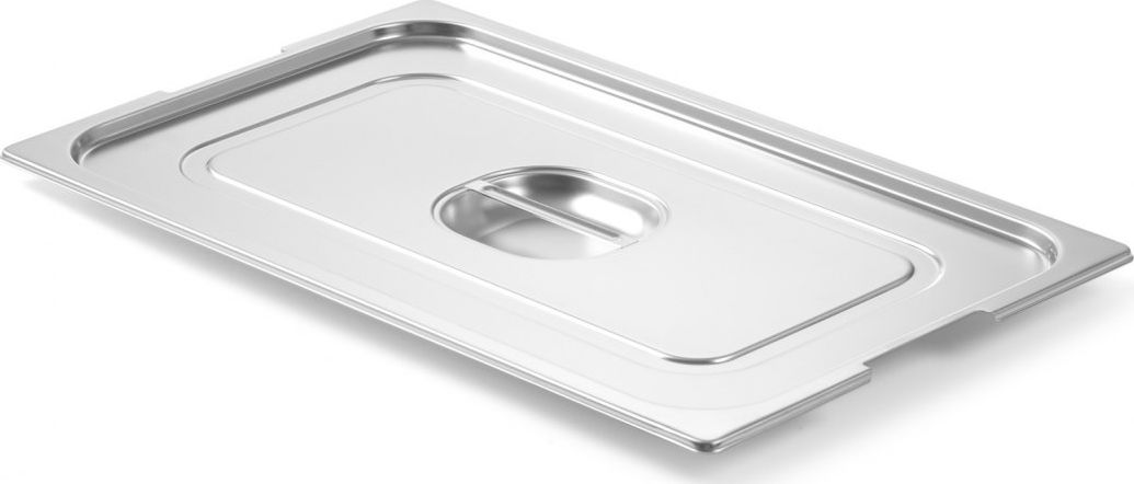 Hendi Pokrywka do pojemnika GN Profi Line z wycięciem na uchwyty GN1/1 530x325mm stal nierdzewna - Hendi 804209