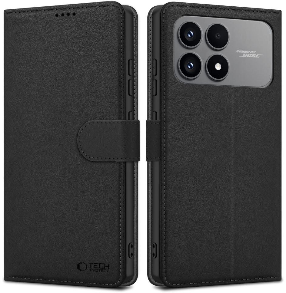 TECH-PROTECT WALLET XIAOMI POCO F8 PRO BLACK