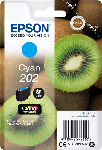 Tusz Epson Tusz 202 C13T02F24010 (Cyan)