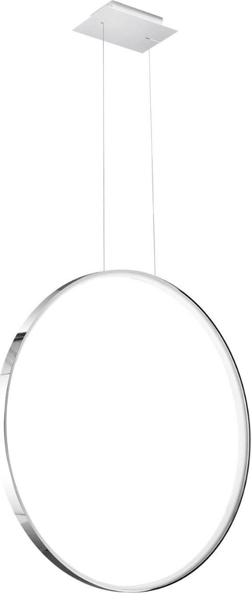 Lampa wisząca Thoro Okrąg lampa wisząca Rio TH.249 Thoro LED 50W 4000K do kuchni srebrna