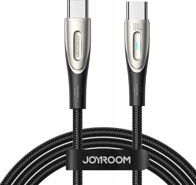 Kabel USB Joyroom USB-C - USB-C 1.2 m Czarny (JYR847)