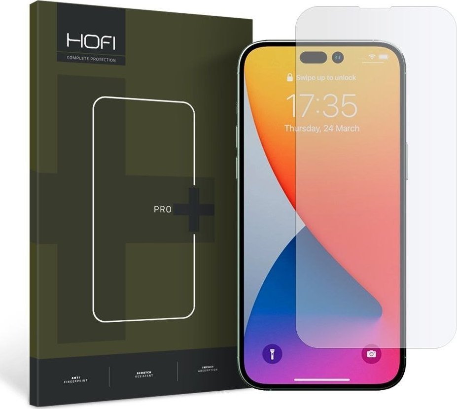 Braders Szkło Hartowane Glass Pro+ do iPhone 14 Pro Clear