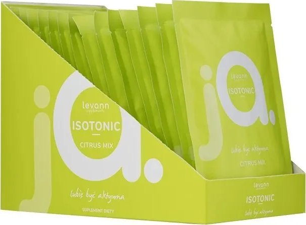 Levann - jA Izotonik, Citrus Mix, Poszek, 15 x 25.8g