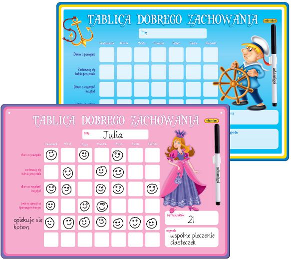 Adamigo Tablica Dobrego Zachowania - 6779