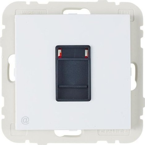 Efapel EFAPEL LOGUS90 GNIAZDO KOMPUTEROWE POJEDYNCZE KAT. 6 UTP NIEEKARNOWANE BIAŁY 90455 KWBR