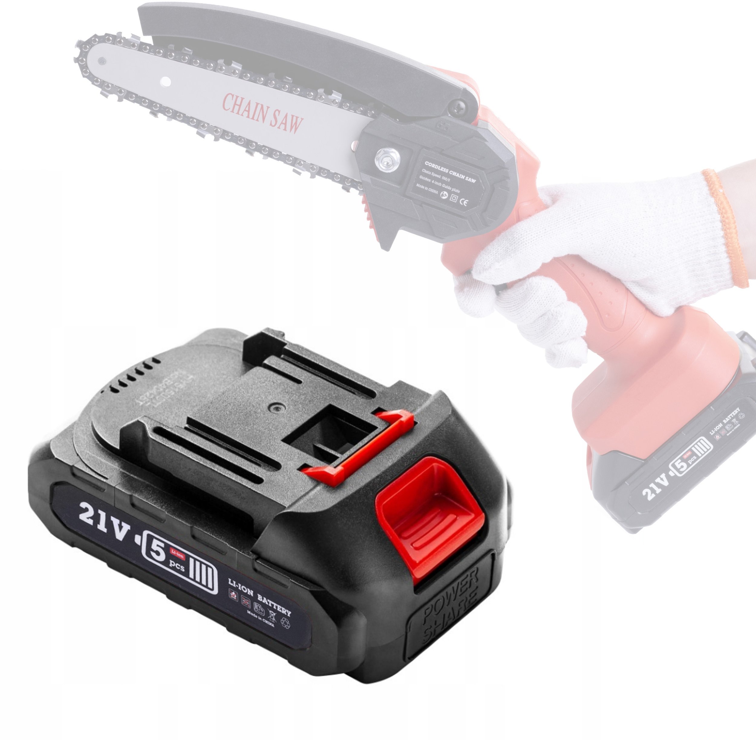 Akumulator do Pilarki Techrebal P06 AKU 1,5 Ah Li-Ion 1500 mA 21V