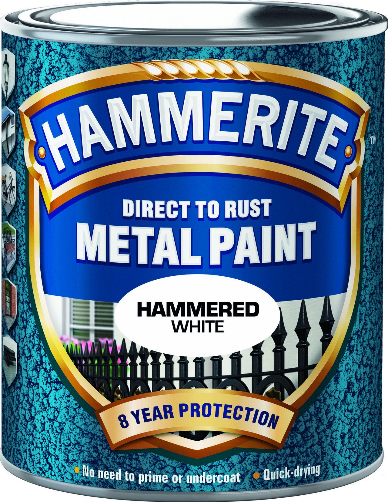 Hammerite Hammerlak Szary biały 250 ml
