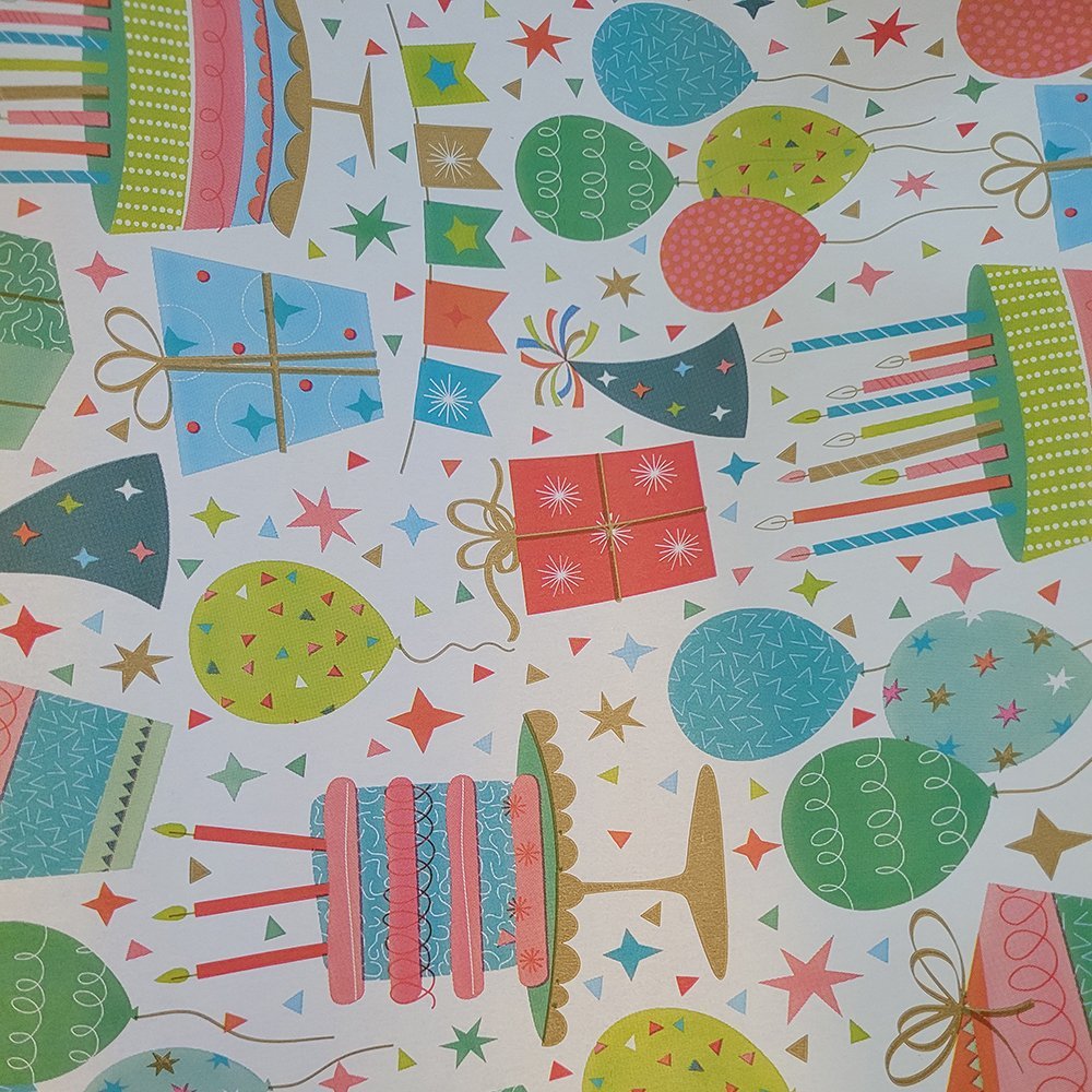 Fastima Papier świąteczny do pakowania kolorowy 70cmx2m 244m70