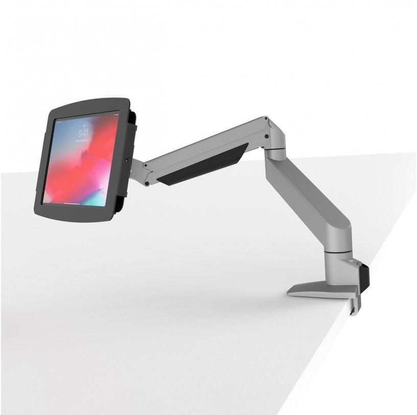 Compulocks iPad 10.2" Space Enclosure Articulating Arm Mount Black, 25.9 cm (10.2"), Apple iPad 10.2 (2019), Black, Aluminium, Key, 2 pc(s)