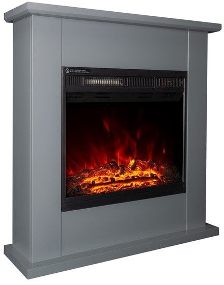 ELECTRIC FIREPLACE WS-Q-11-MDF22G GREY