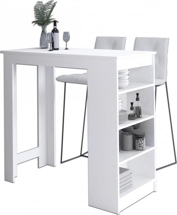 Fabryka Mebli Akord Stolik barowy pod hoker Biały