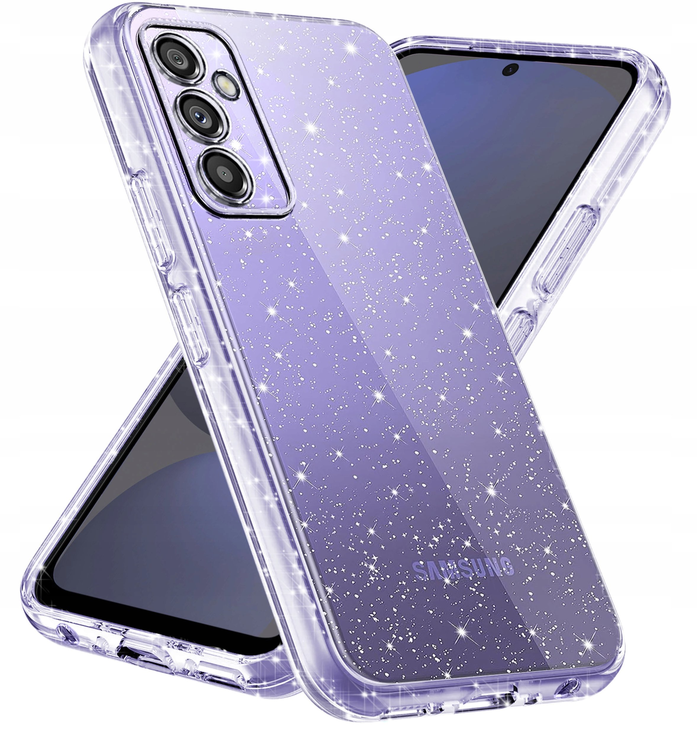 Etui do Samsung Galaxy S24 FE SILIKONOWE BROKATOWE CASE + SZKŁO OCHRONNE