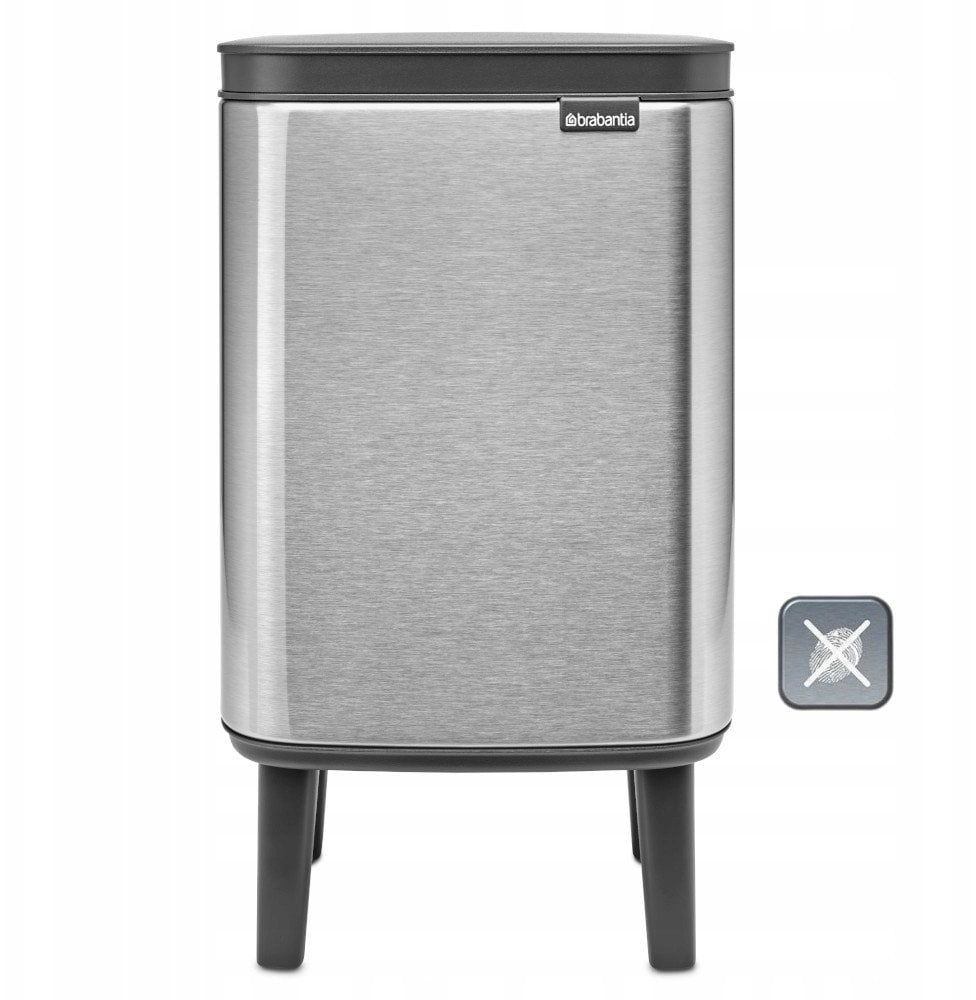 Brabantia BO Mülleimer HI 4 l Matt Steel Fingerprint Proof