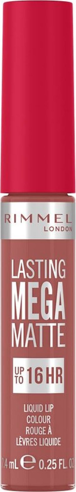 Rimmel Rimmel Lasting Mega Matte długotrwała matowa pomadka w płynie do ust 110Blush 7.4ml