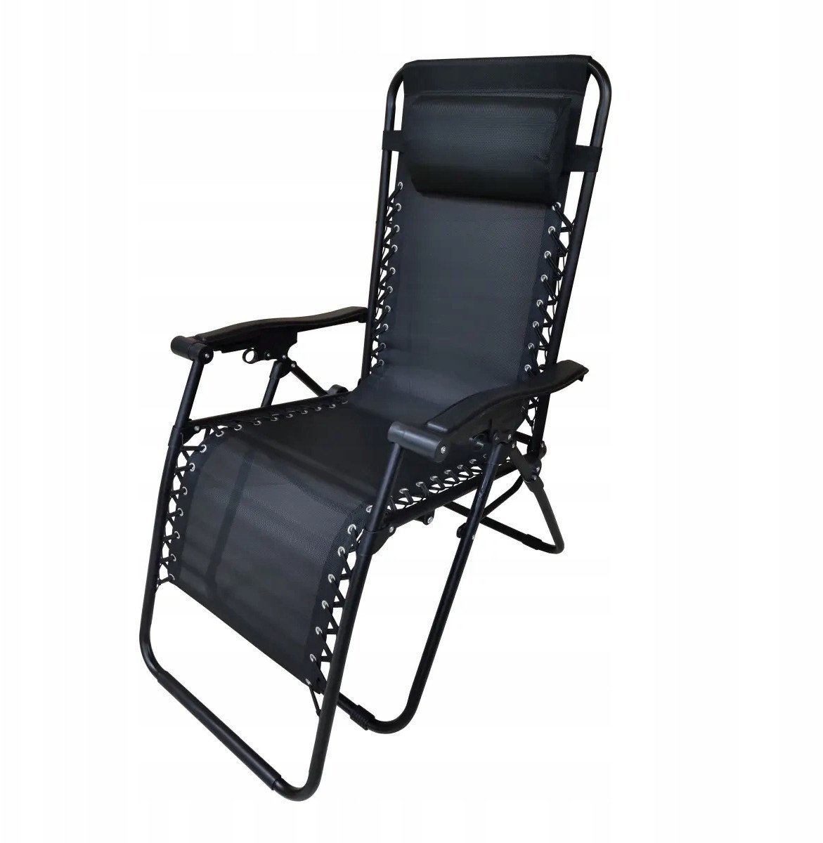 Leżak rozkładany, wielopozycyjny ZERO GRAVITY 157x65x107 cm