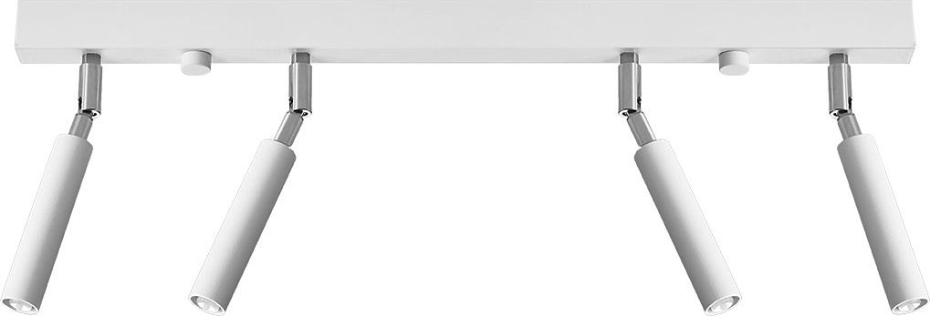 Lampa sufitowa Lumes Biały podłużny plafon regulowany - EX674-Eyetes