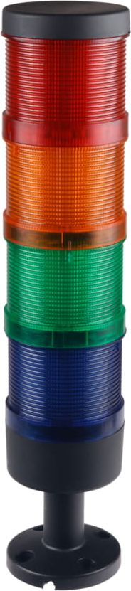 Spamel Kolumna sygnalizacyjna czerwona, żółta, zielona, niebieska 24V DC (LT70\4-24)