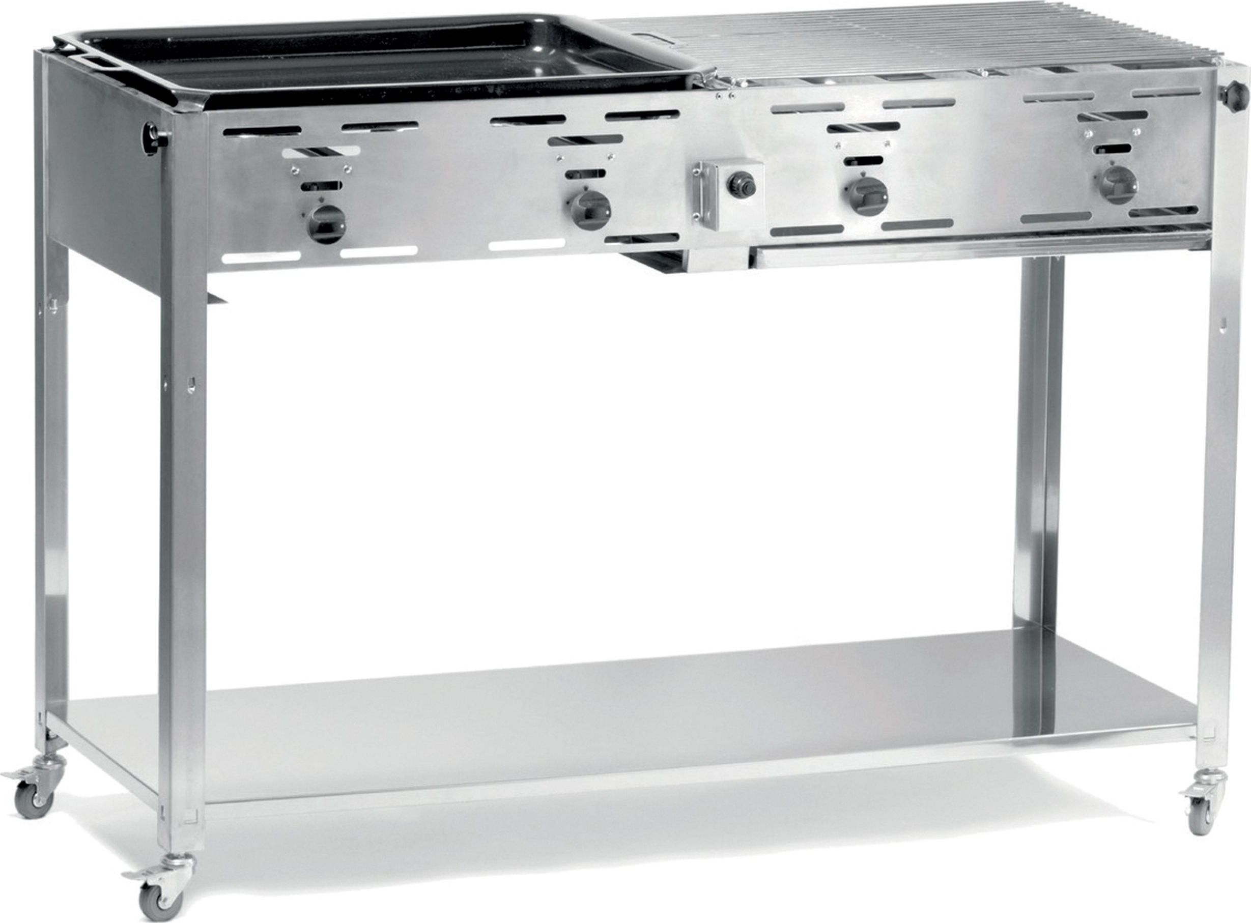 Hendi Master Quattro Grill ogrodowy gazowy 22 kW 48 cm x 59 cm