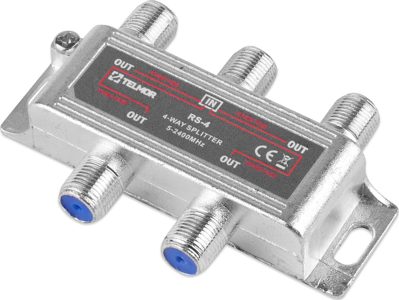 Konwerter światłowodowy Fortinet RS-4 SPLITTER 4X 2.4G DC TELMOR