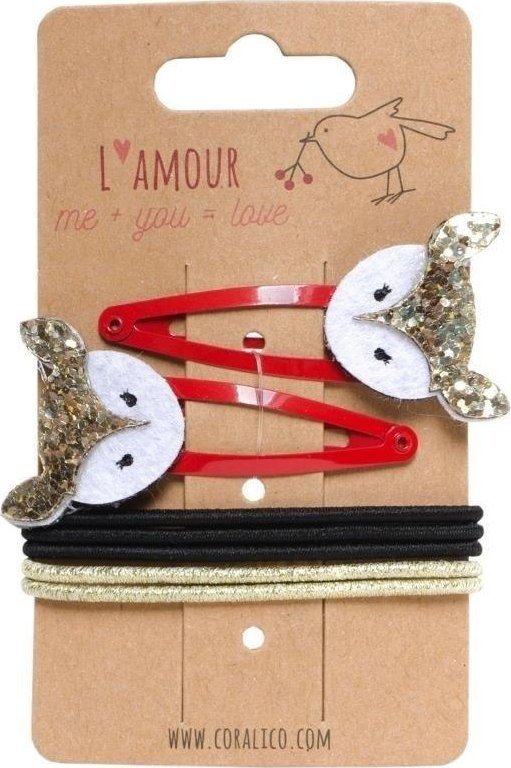 Spinki do włosów z motywem lisków