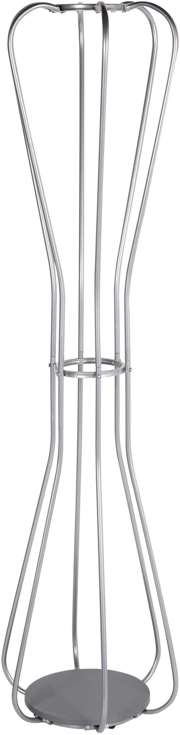 Wieszak na ubrania ORDWAY Srebrny