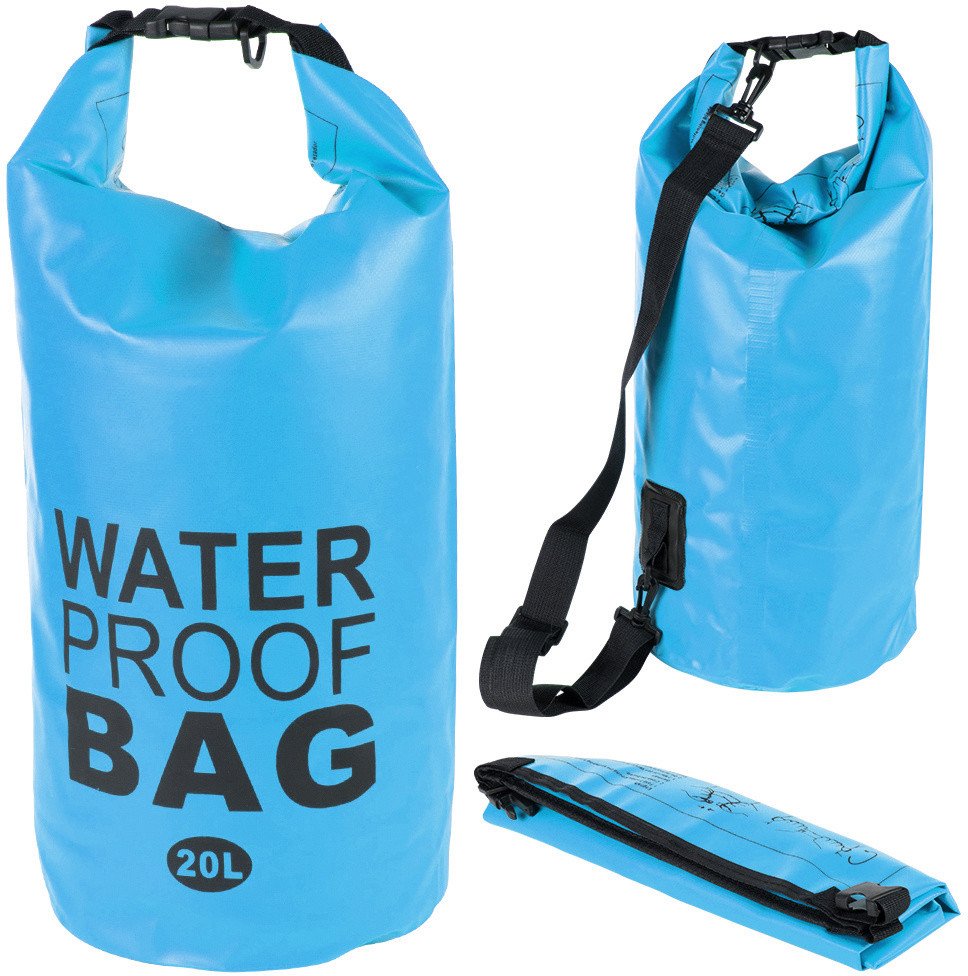 Worek wodoodporny wodoszczelny torba na kajak plecak turystyczny 20l