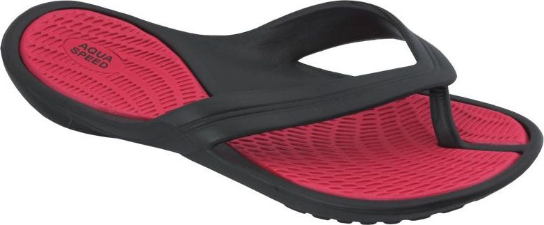 Aqua-Speed Klapki plażowe, na basen damskie ARUBA czarne Aqua-Speed Rozmiar 38
